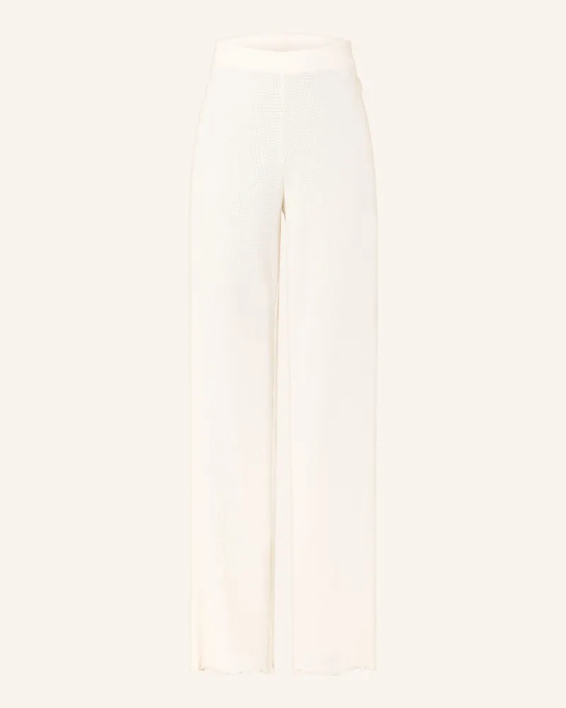 HUGO BOSS Schlafhose COSY Creme