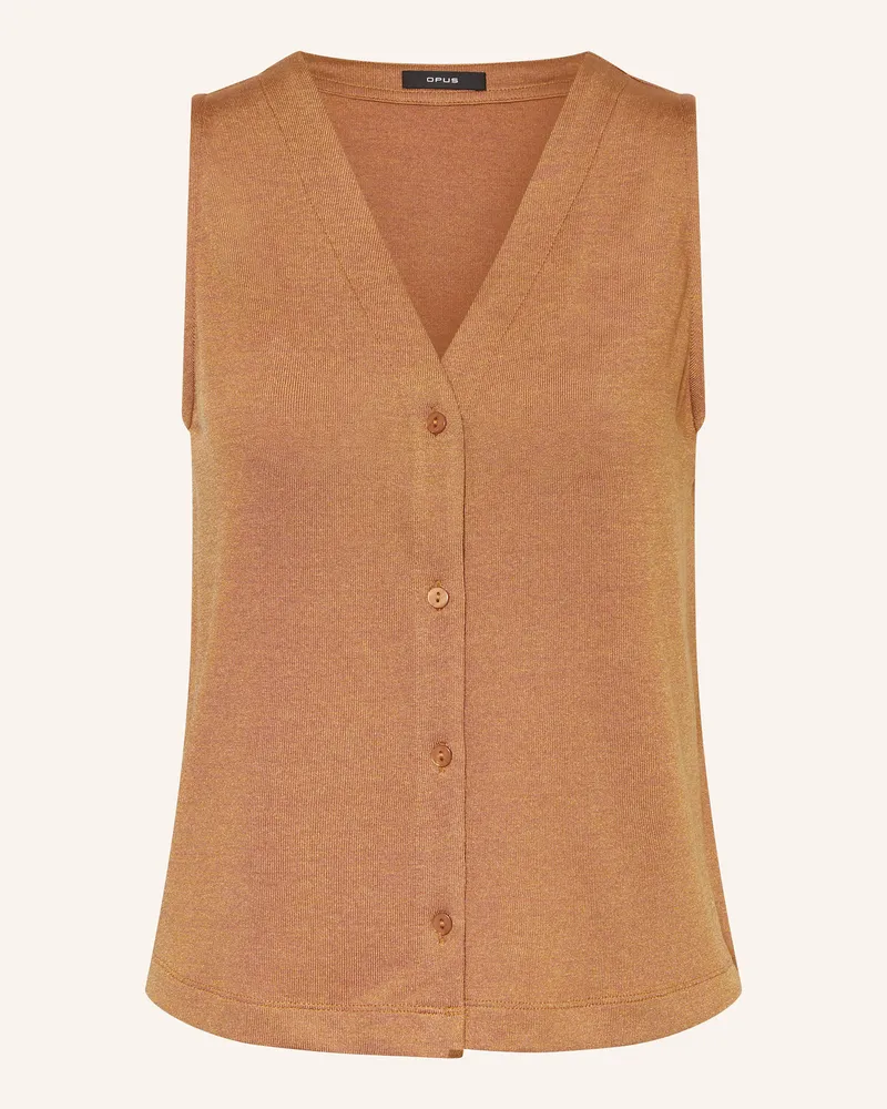 OPUS Jerseyweste ITTA Cognac