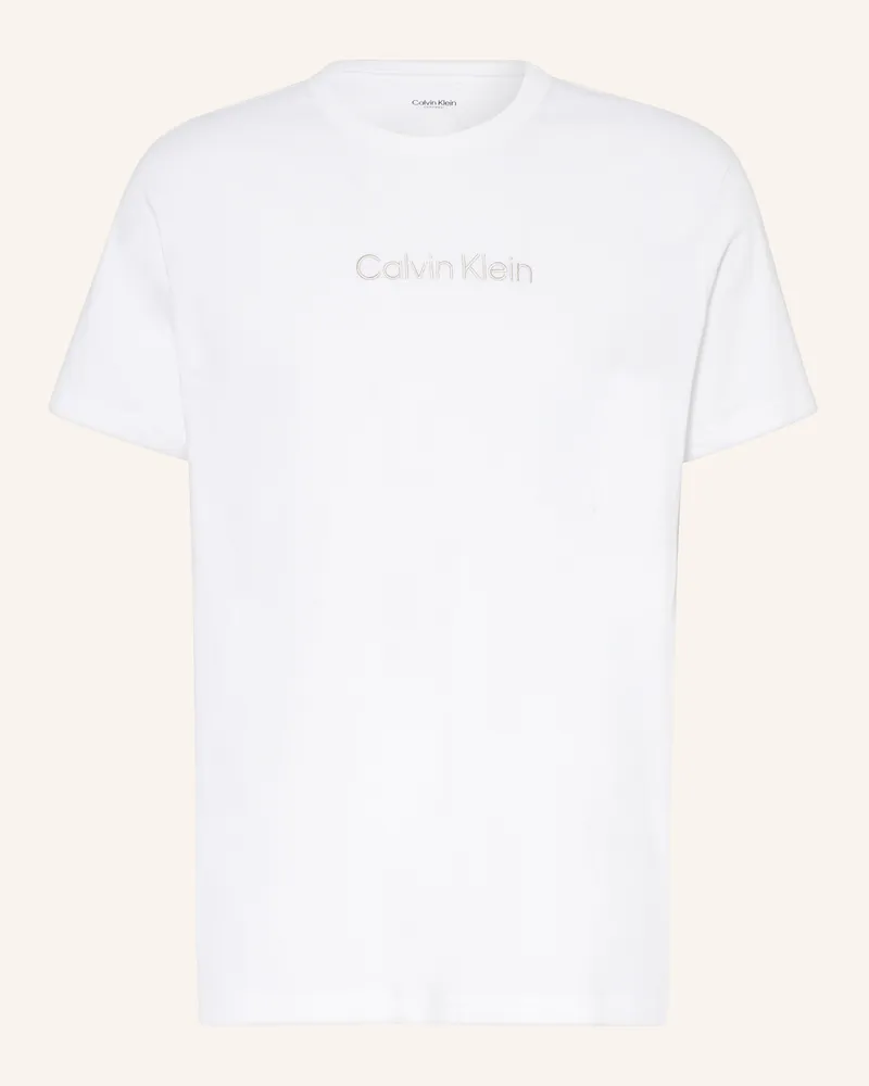 Calvin Klein Schlafshirt weiss Weiss