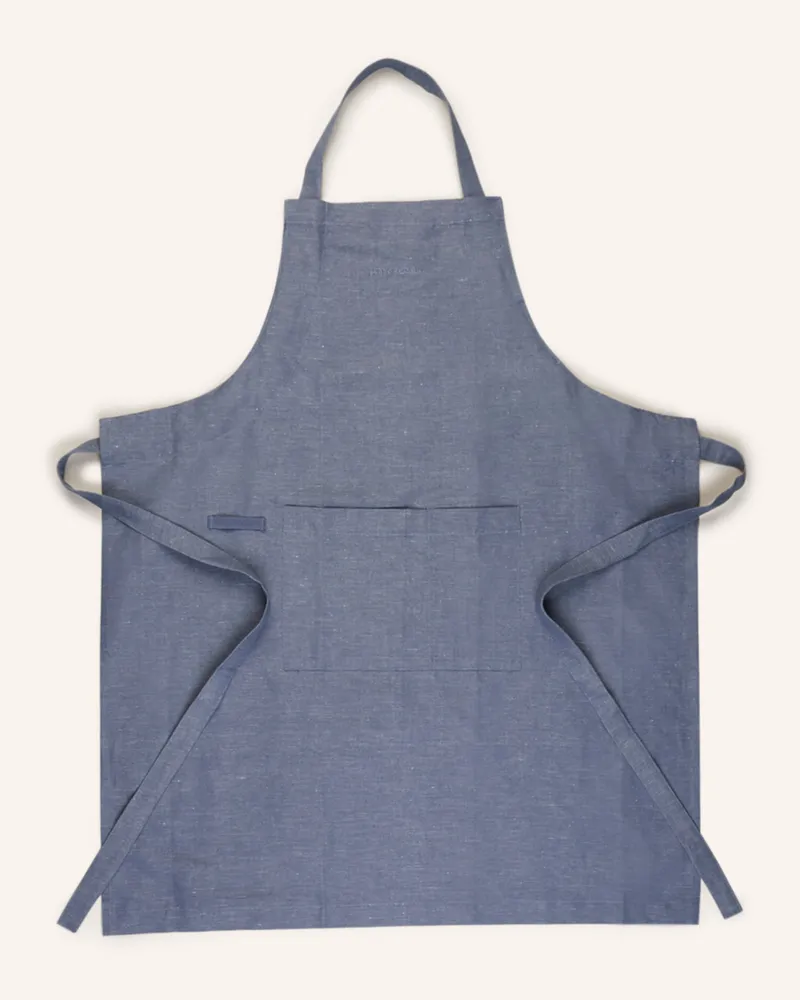 Marc O'Polo Schürze Akalla blau Dunkelblau