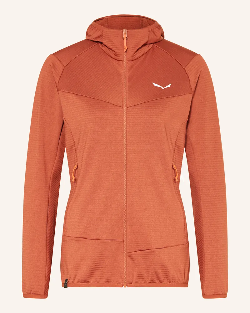 Salewa Midlayer-Jacke Puez Altavia rosa Dunkelorange