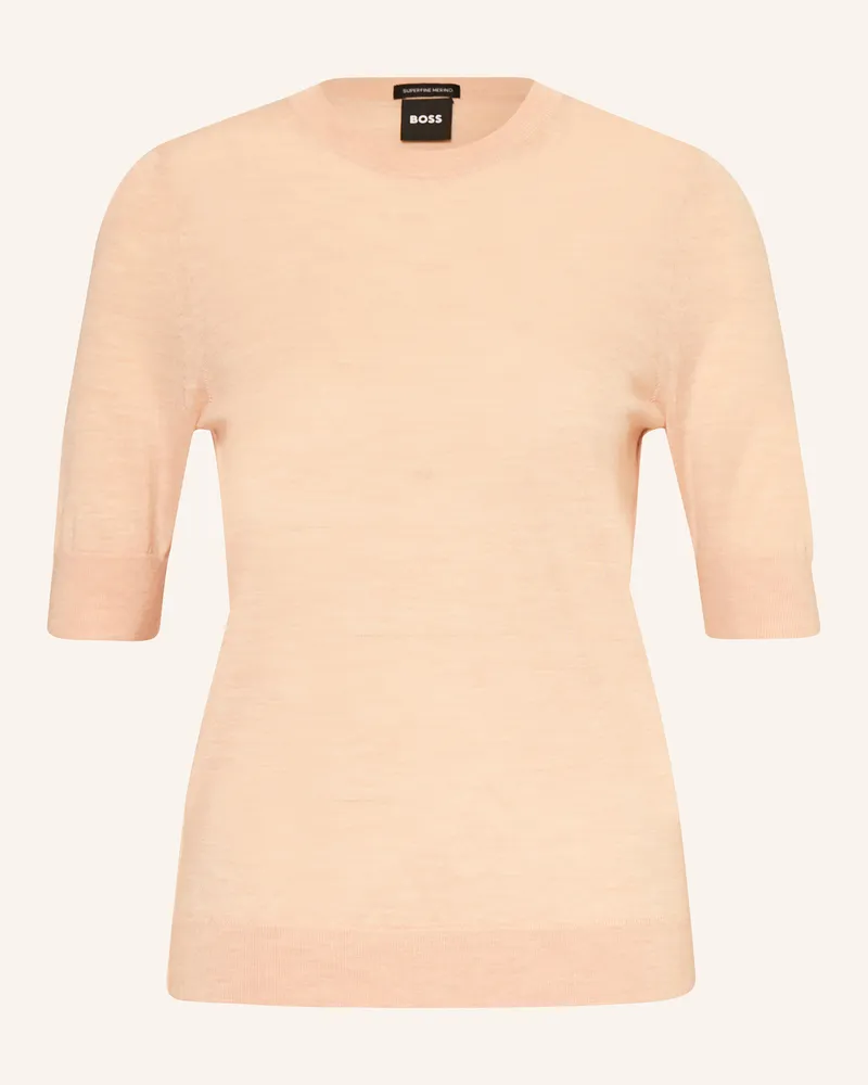 HUGO BOSS Strickshirt FARBELLA Hellrosa