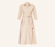 Hemdblusenkleid mit 3/4-Arm