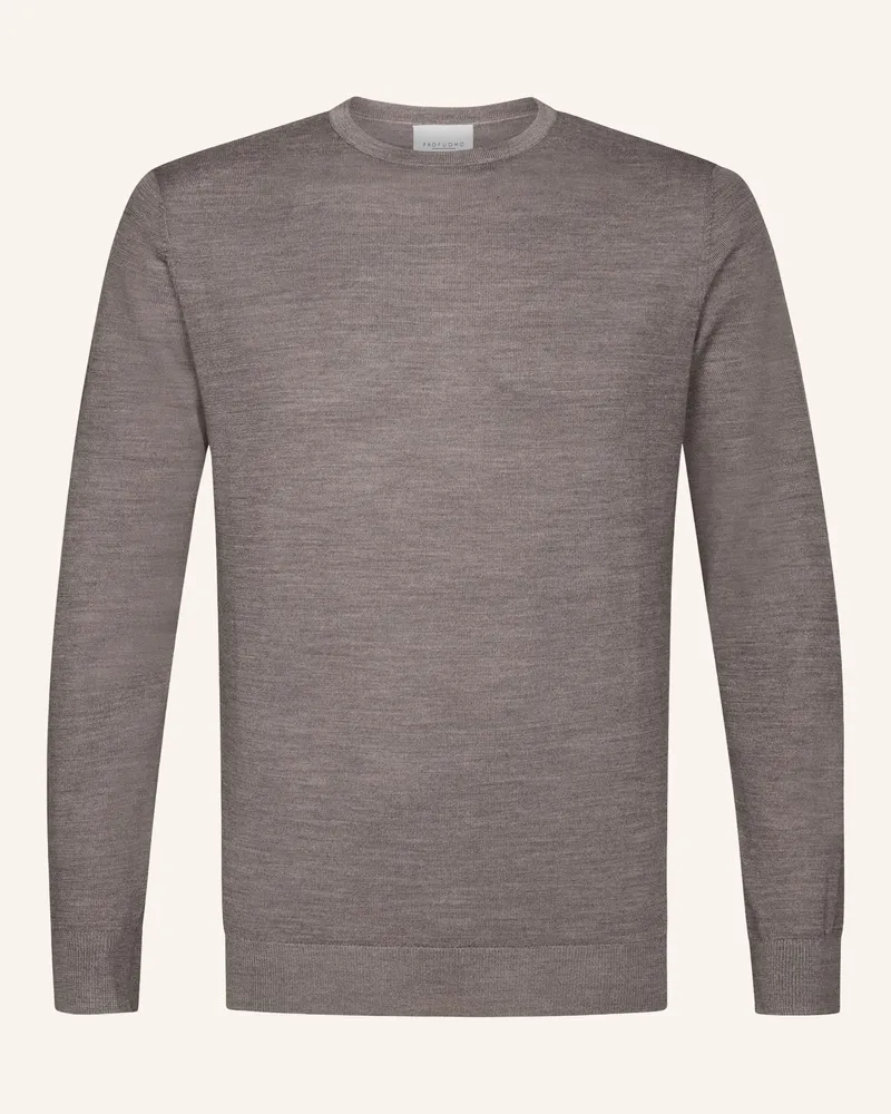 Profuomo Herren Pullover Braun