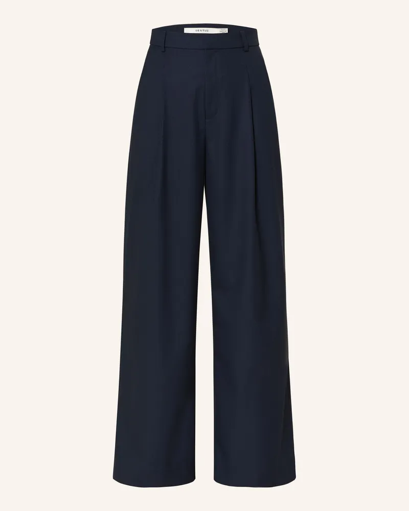 Gestuz Marlenehose Gzpaula blau Dunkelblau