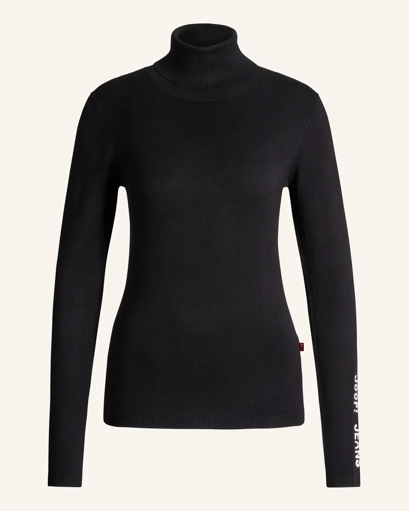 JOOP! Rollkragen-Pullover schwarz Schwarz