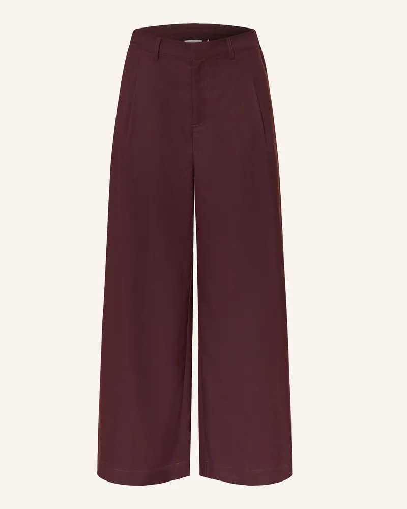 Mrs & HUGS Marlenehose rot Dunkelrot