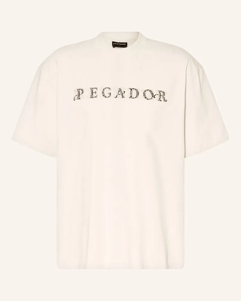 PEGADOR Oversized-Shirt Zenor weiss Creme