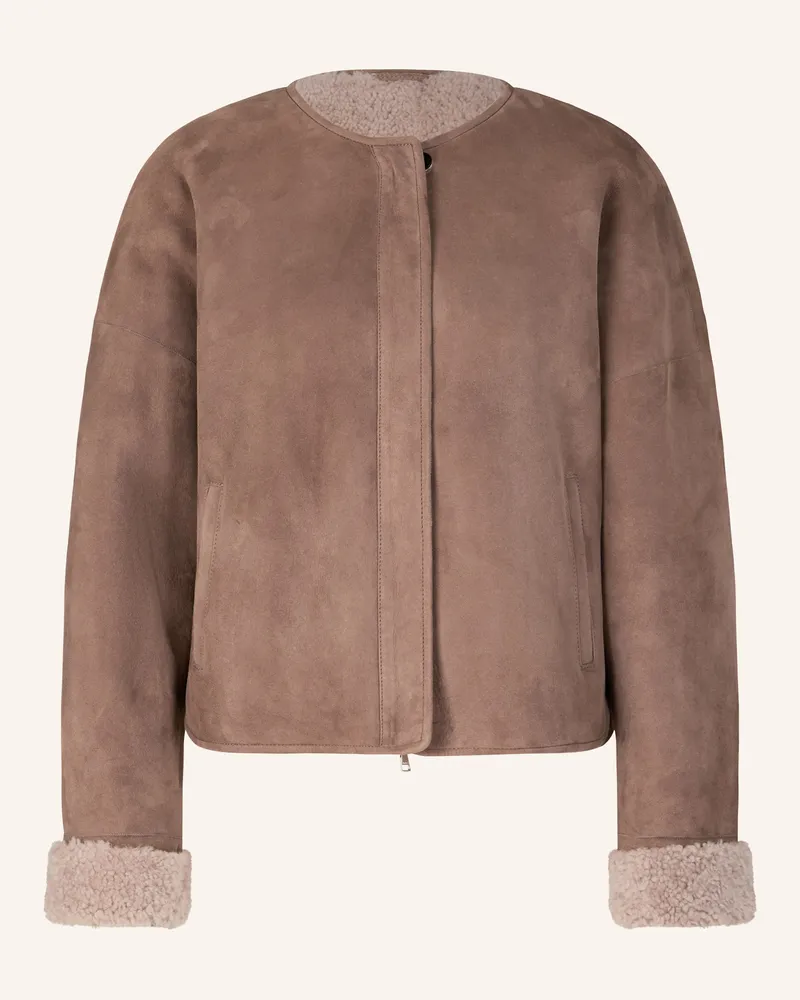 windsor. Lederjacke Braun