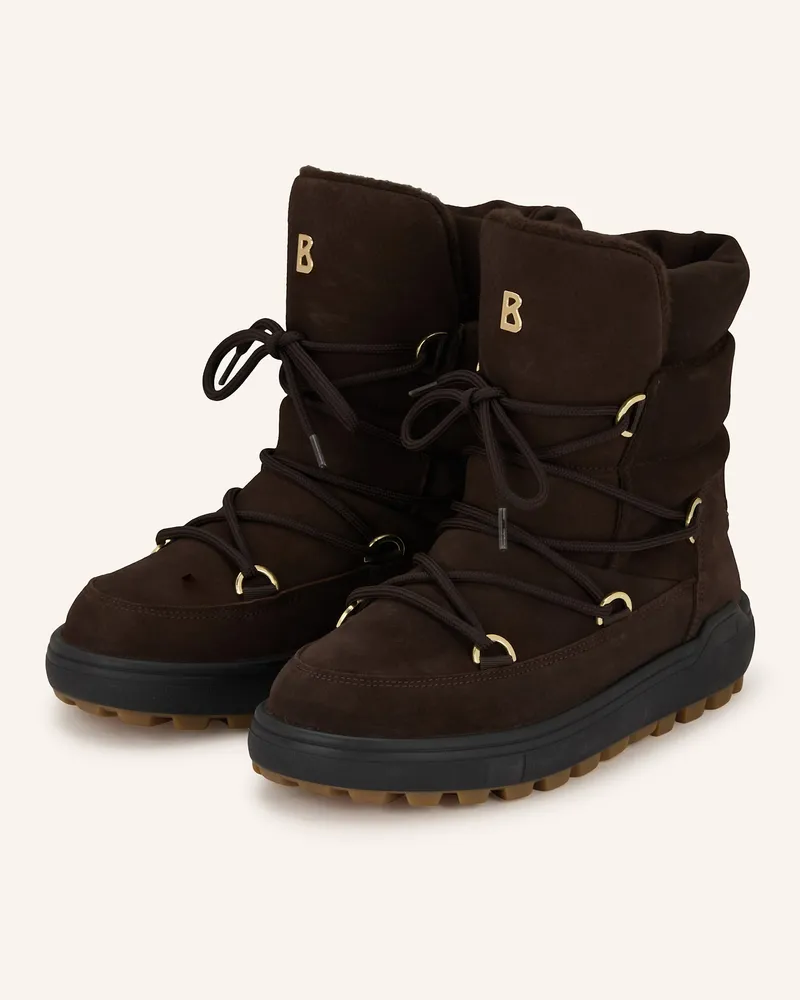 Bogner Schnürboots Chamonix braun Dunkelbraun