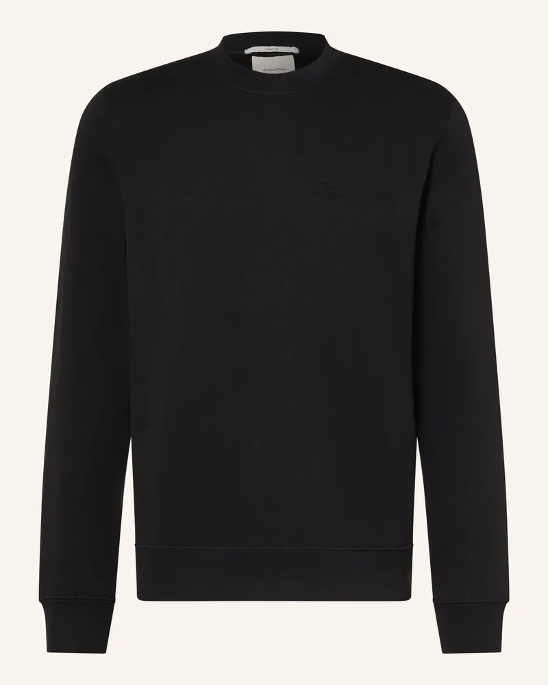 Calvin Klein Sweatshirt schwarz Schwarz