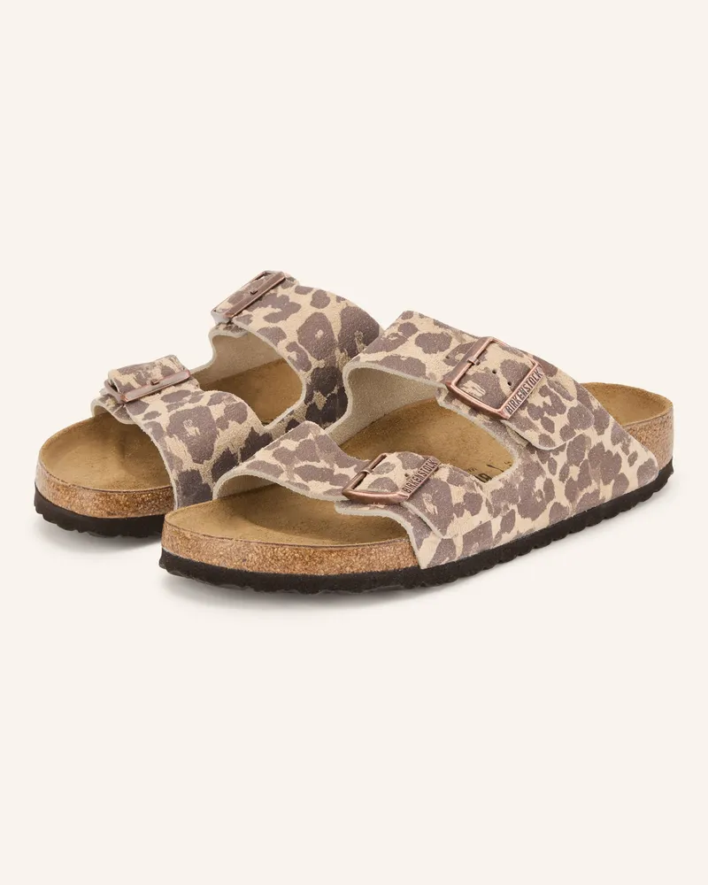 Birkenstock Pantoletten Arizona Bs braun Creme