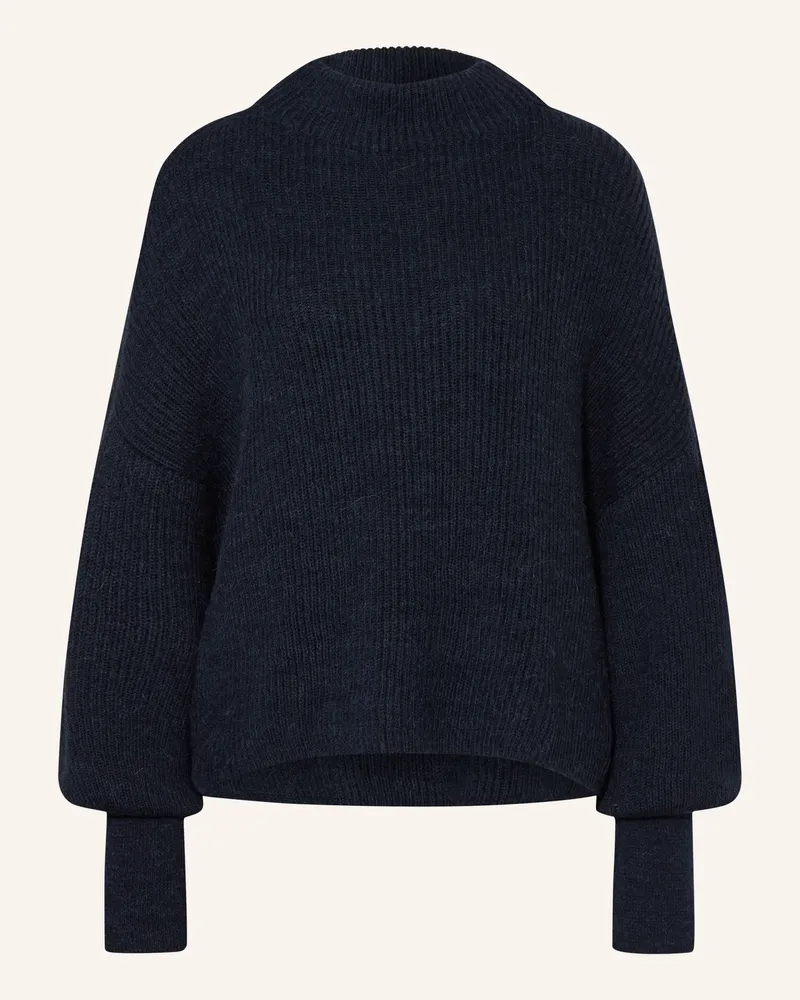 Closed Pullover Mit Alpaka blau Dunkelblau