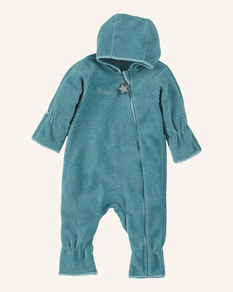 Sterntaler Overall Fleece blau Türkis
