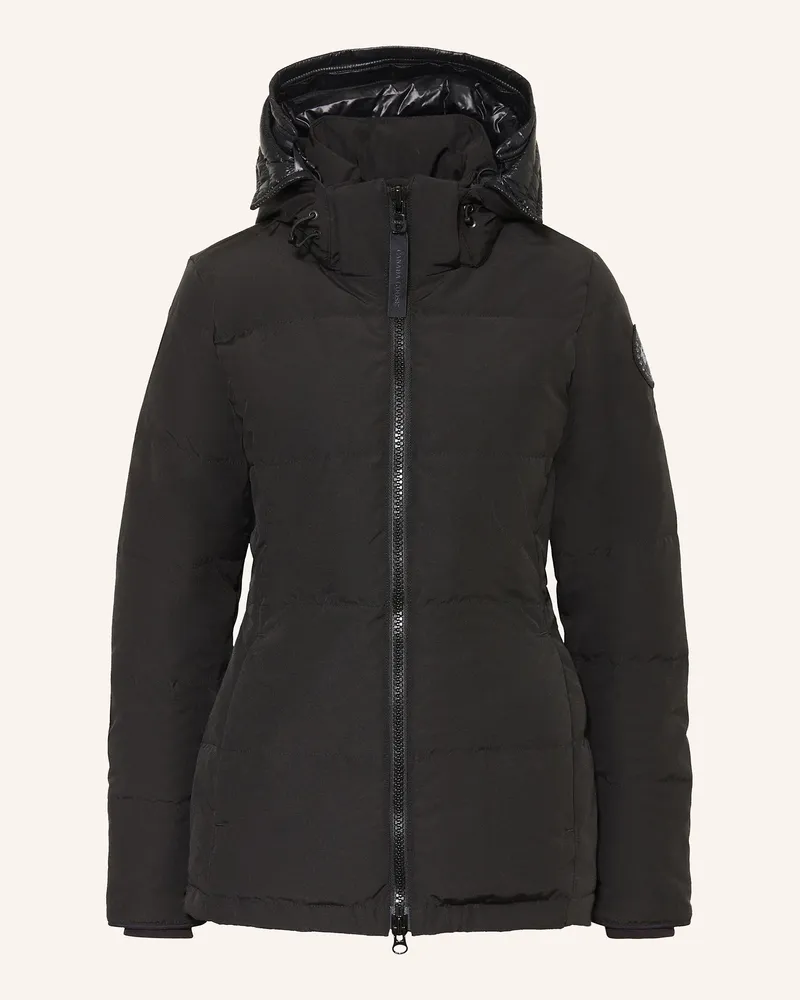 Canada Goose Daunenjacke Mit Abnehmbarer Kapuze schwarz Schwarz