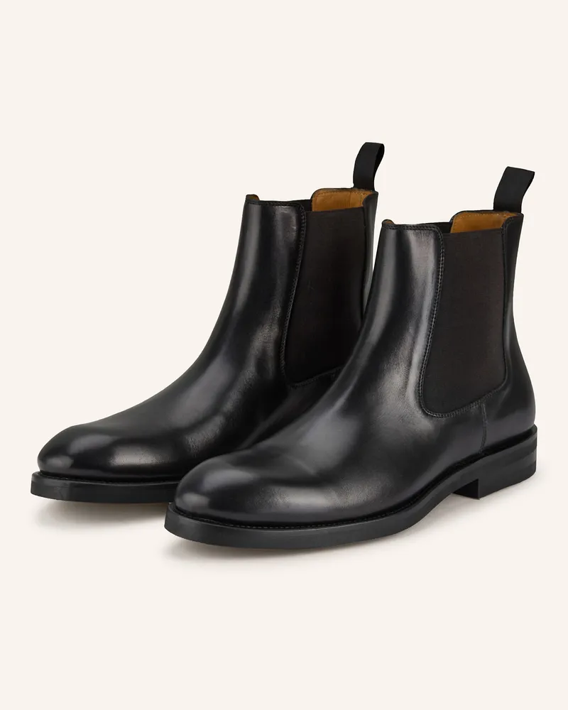 Magnanni Chelsea-Boots Schwarz