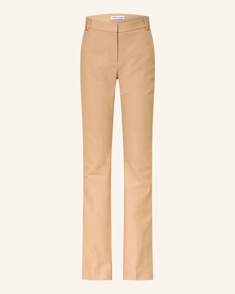 Veronica Beard Bootcut-Hose Corbette beige N0014