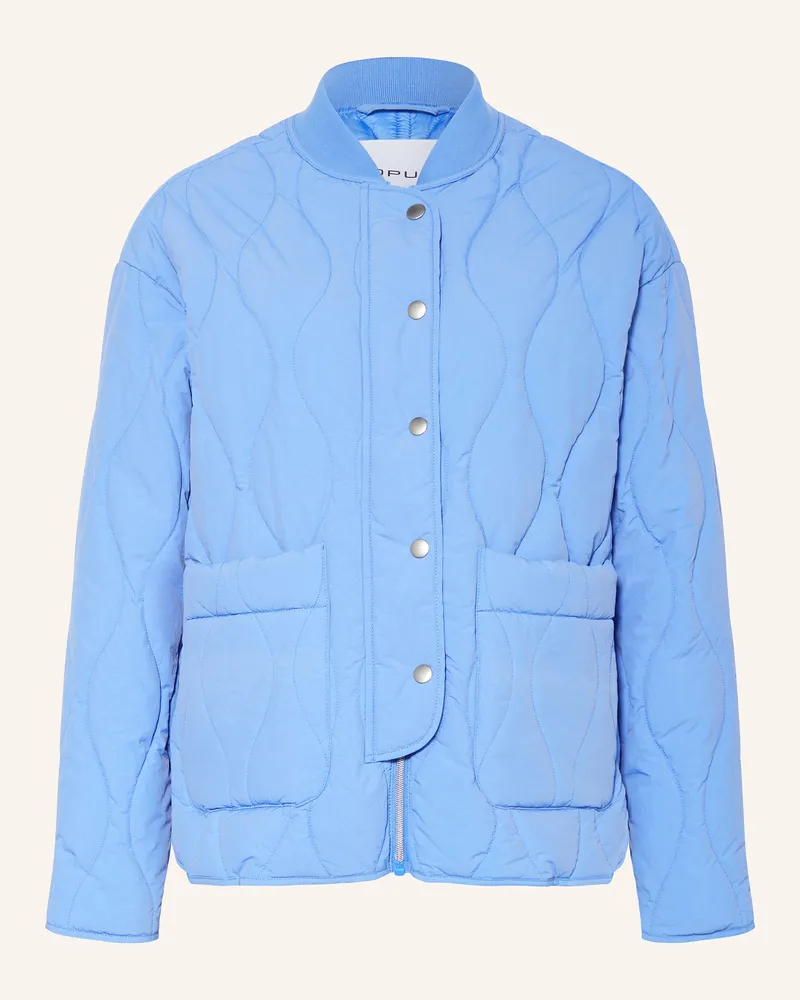 OPUS Steppjacke HALOTTE Hellblau
