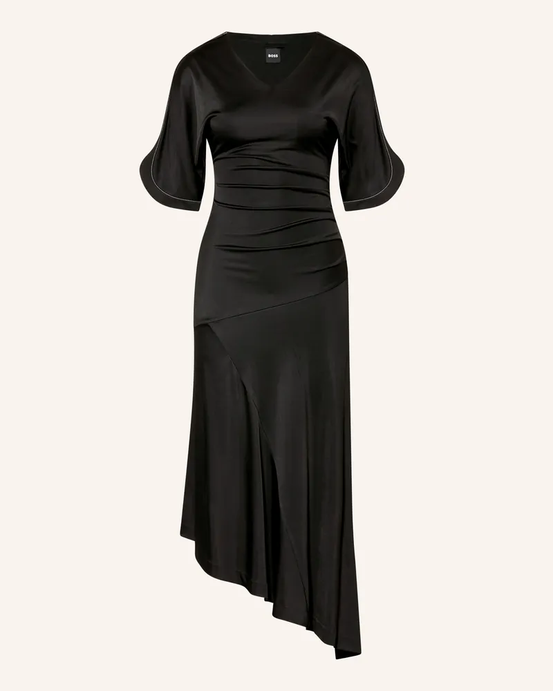 HUGO BOSS Jerseykleid Erico schwarz Schwarz