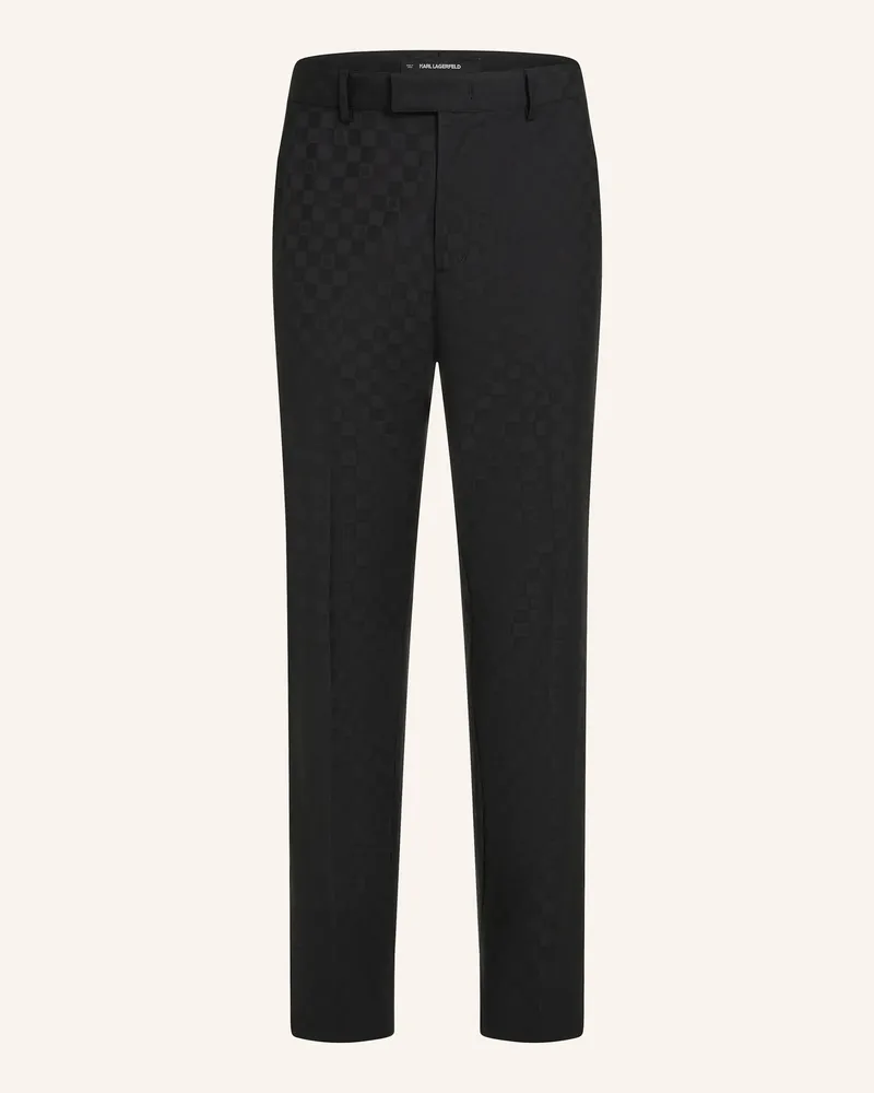 Karl Lagerfeld Hose schwarz Schwarz