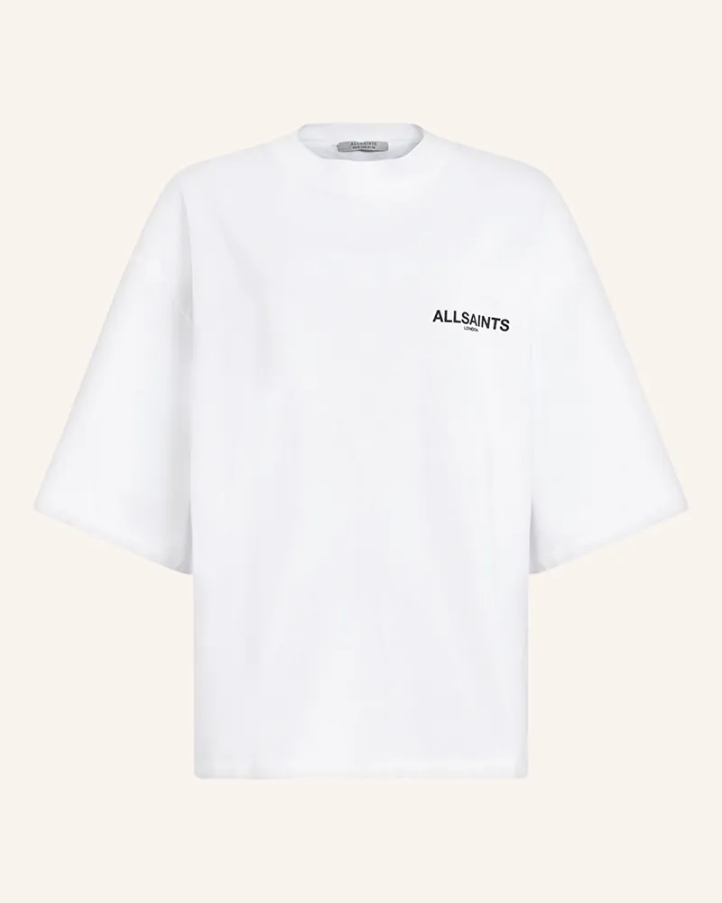 AllSaints Oversized-Shirt AMELIE Weiss