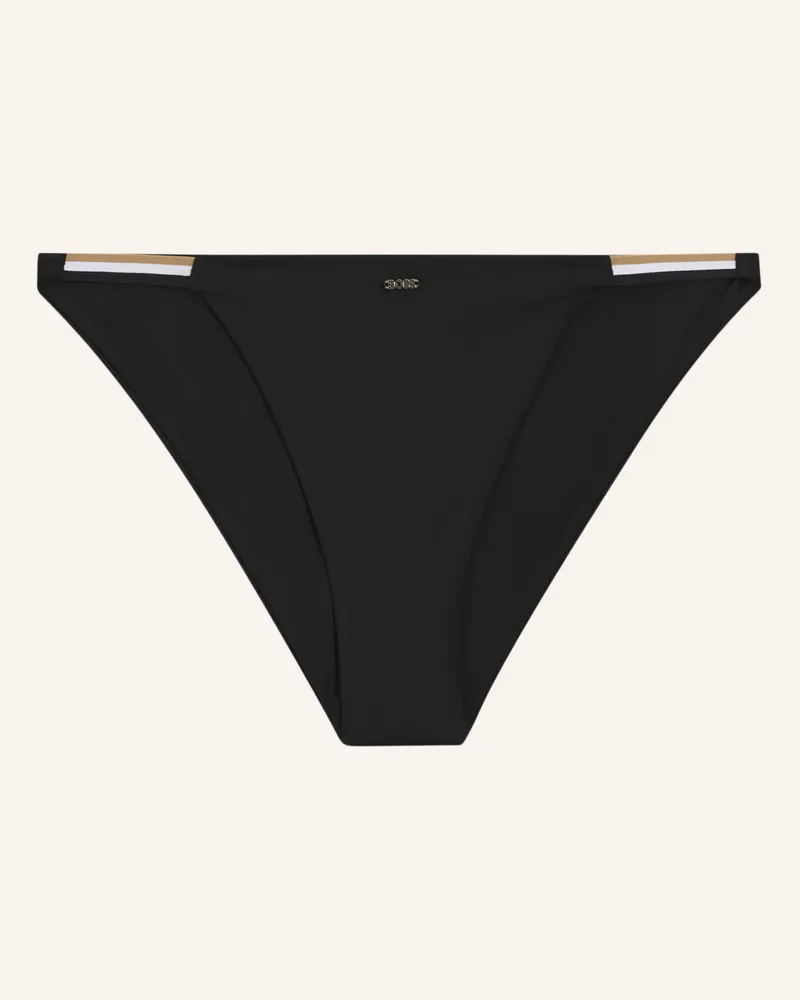 HUGO BOSS Bikini-Unterteil Iconic Brief Slim Fit schwarz Schwarz