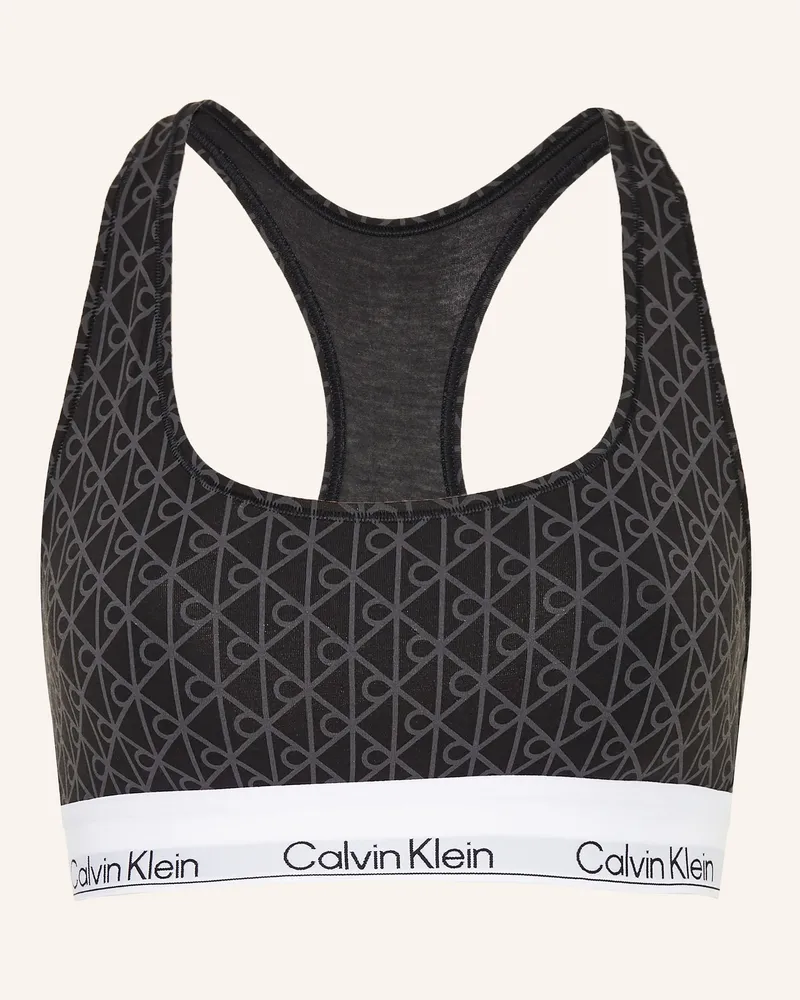 Calvin Klein Bustier ICON COTTON MODAL Dunkelgrau