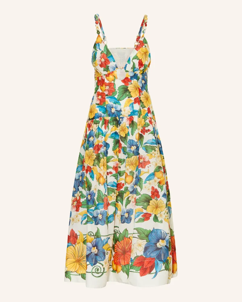 FARM Rio Kleid Mit Schmucksteinen gruen Grün