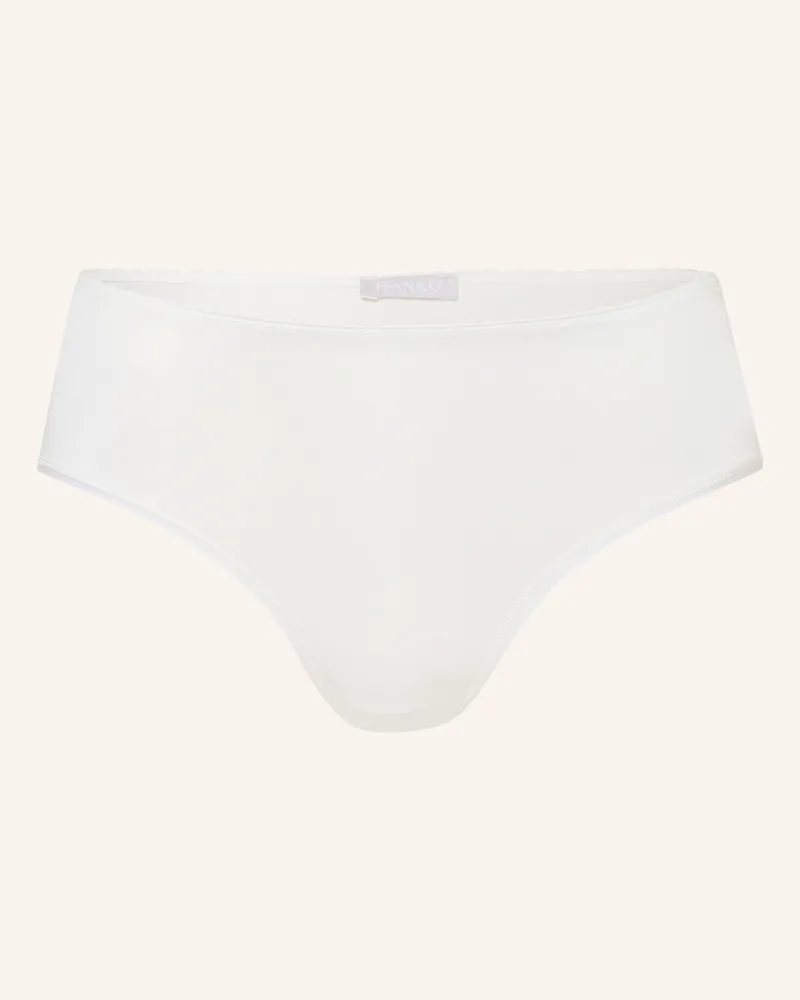 Hanro Slip Satin Deluxe Aus Satin weiss Ecru