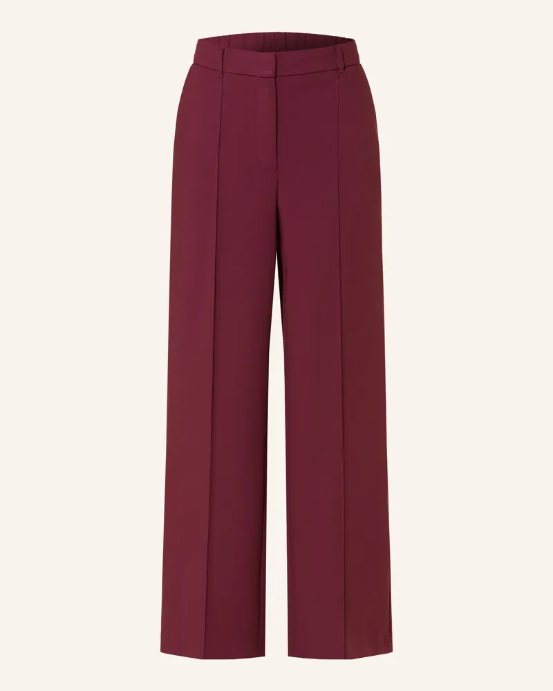 S.Oliver Marlenehose rot Dunkellila