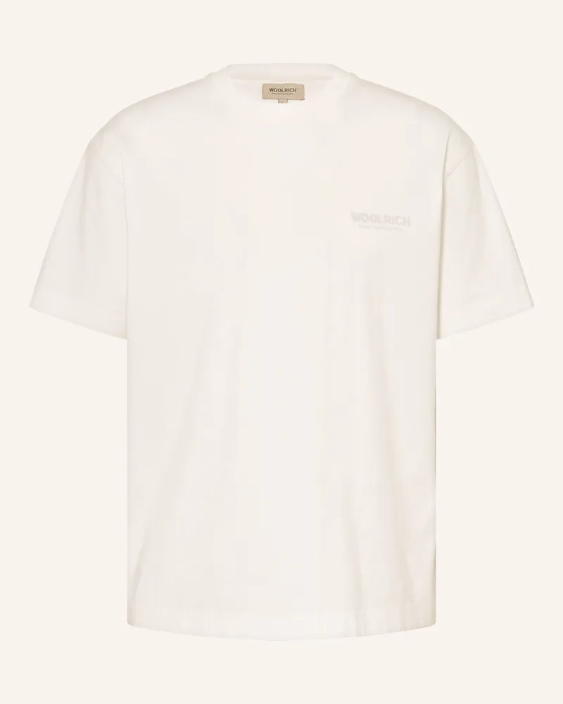 Woolrich T-Shirt weiss Weiss