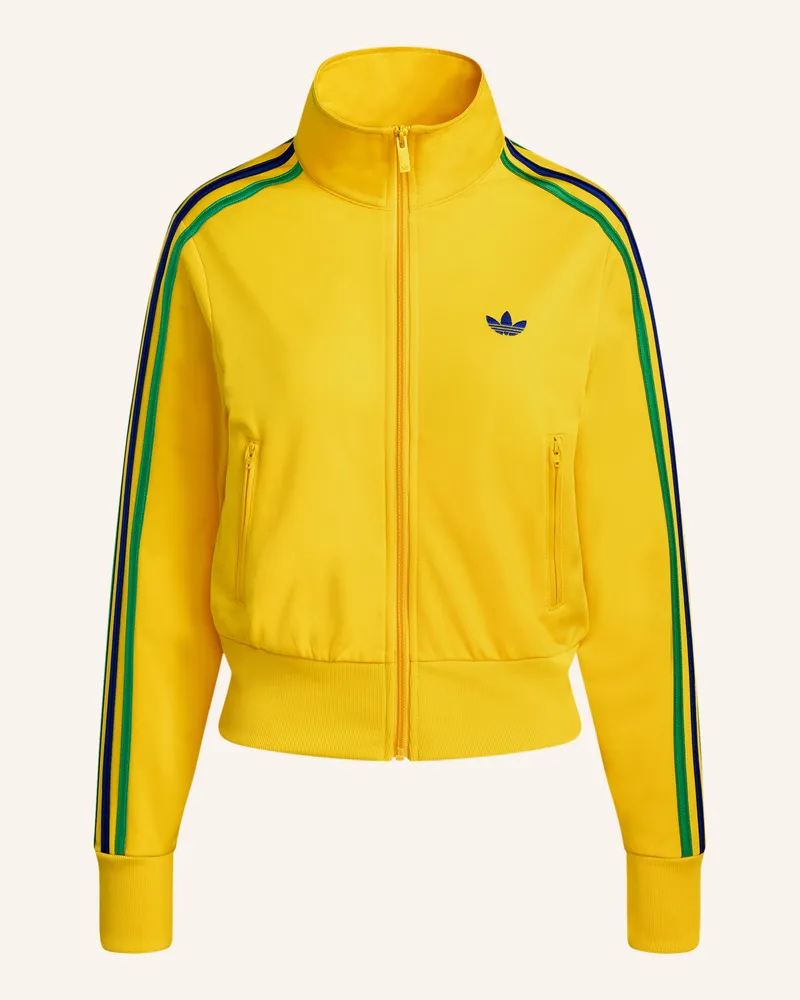 adidas Trainingsjacke Firebird Classic gruen Gelb