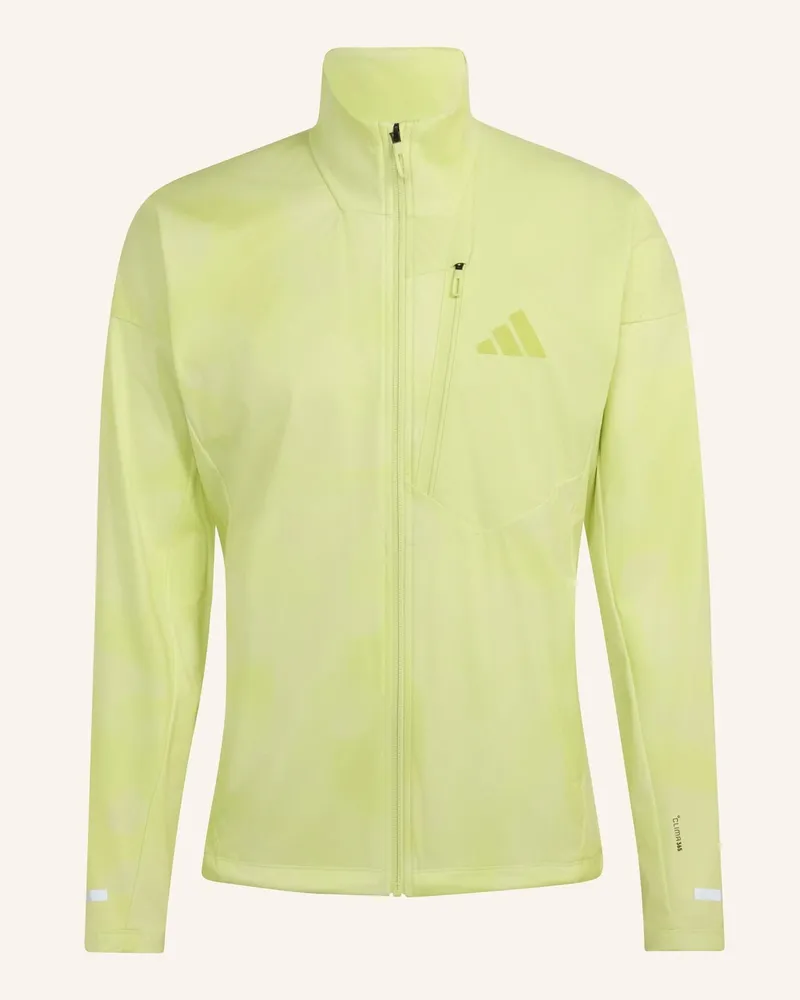 adidas Terrex Xperior Crosslauf Ski Softshell Jacke gelb Hellgelb
