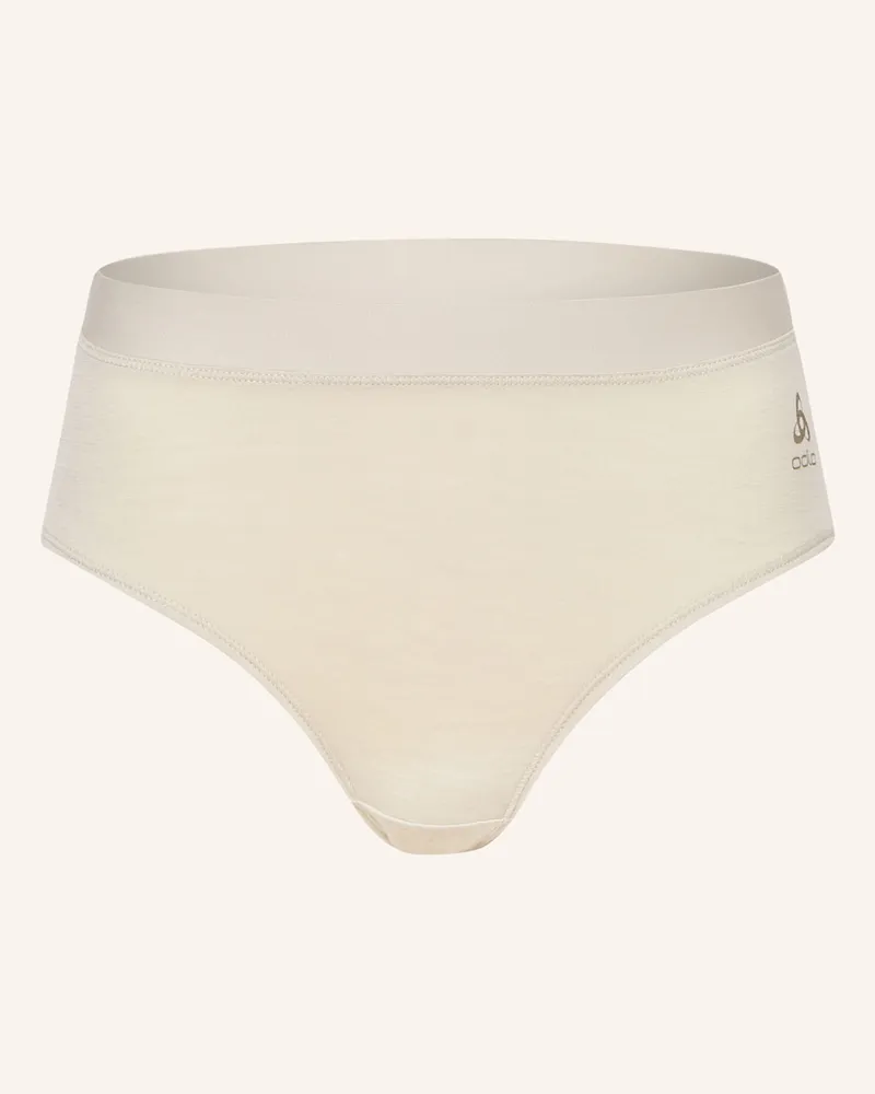 Odlo Funktionswäsche-Slip Natural Merino 160 Aus Merinowolle beige Hellgrün