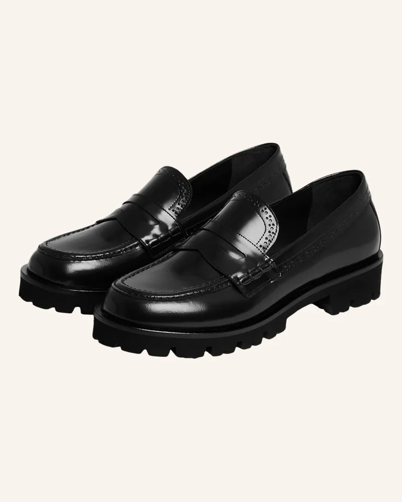 Gerard Darel Mokassins JACK Schwarz