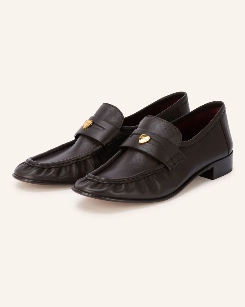 Chloé Penny-Loafer Letti braun 27z
