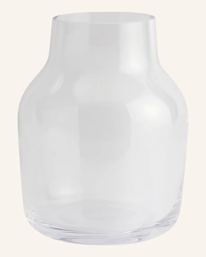 Muuto Vase Silent transparent Weiss