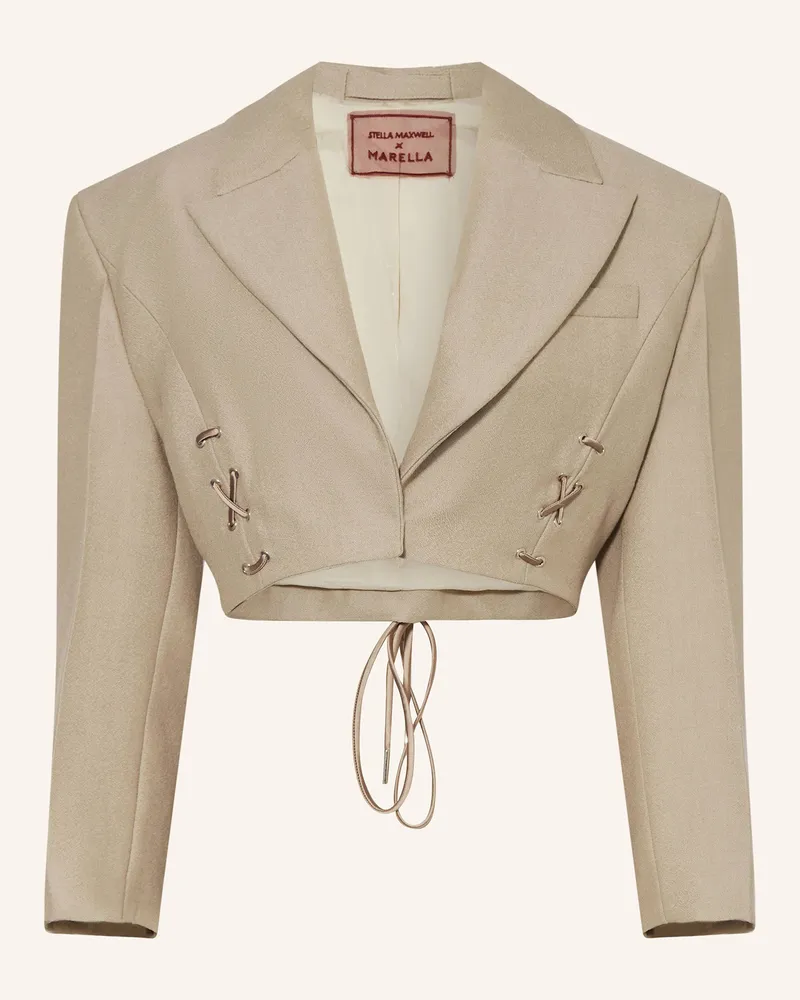MARELLA Cropped-Blazer Beige