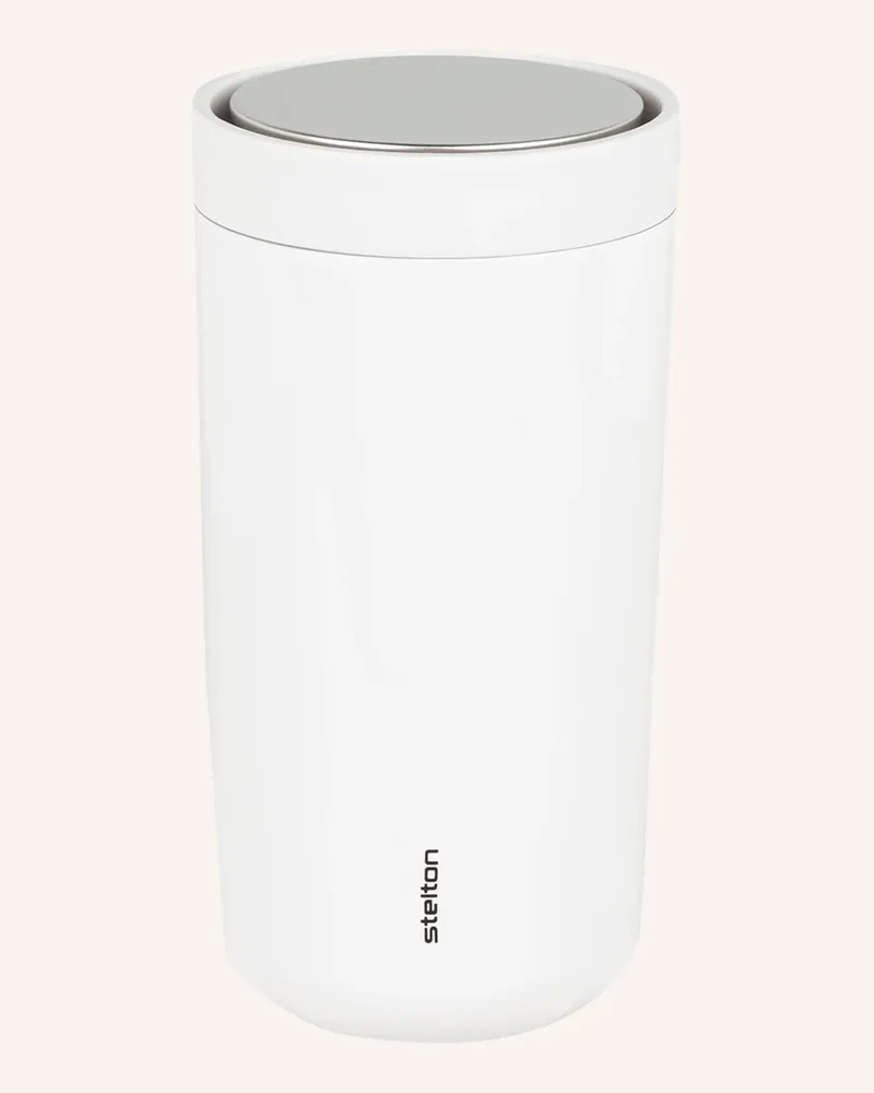 Stelton Thermobecher TO GO CLICK Weiss