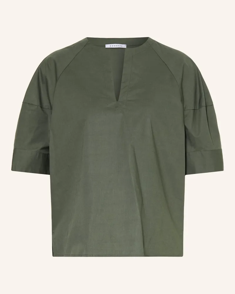 ROSSO35 Blusenshirt gruen Khaki