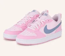 Sneaker Court Borough Low Recraft rosa