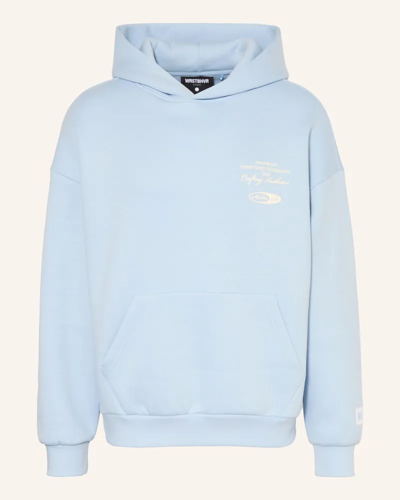 WRSTBHVR Hoodie STUDIO Hellblau