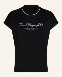 Karl Lagerfeld Top Schwarz