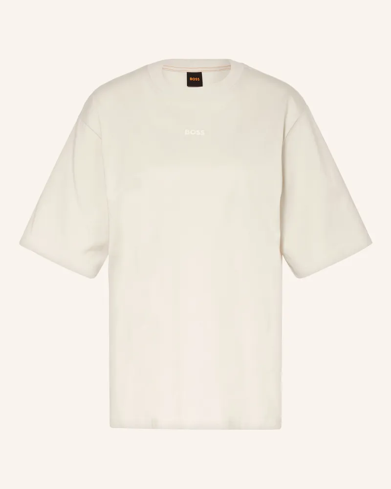 HUGO BOSS T-Shirt Enis weiss Creme