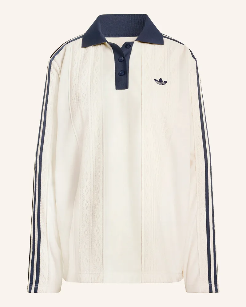 adidas Jersey-Poloshirt Winterised weiss Weiss