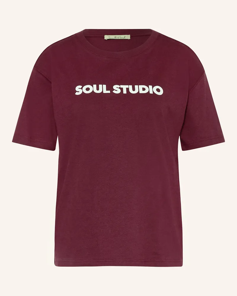 Smith & Soul T-Shirt Dunkelrot
