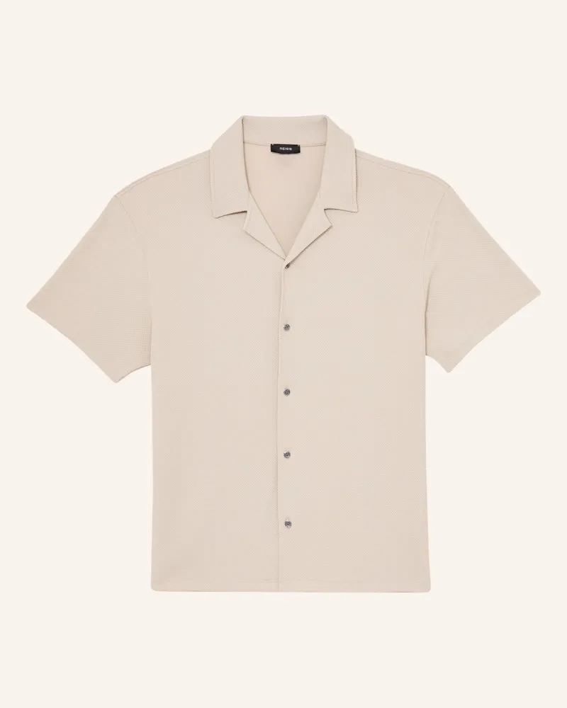 Reiss Resorthemd CEDRIC Comfort Fit Beige