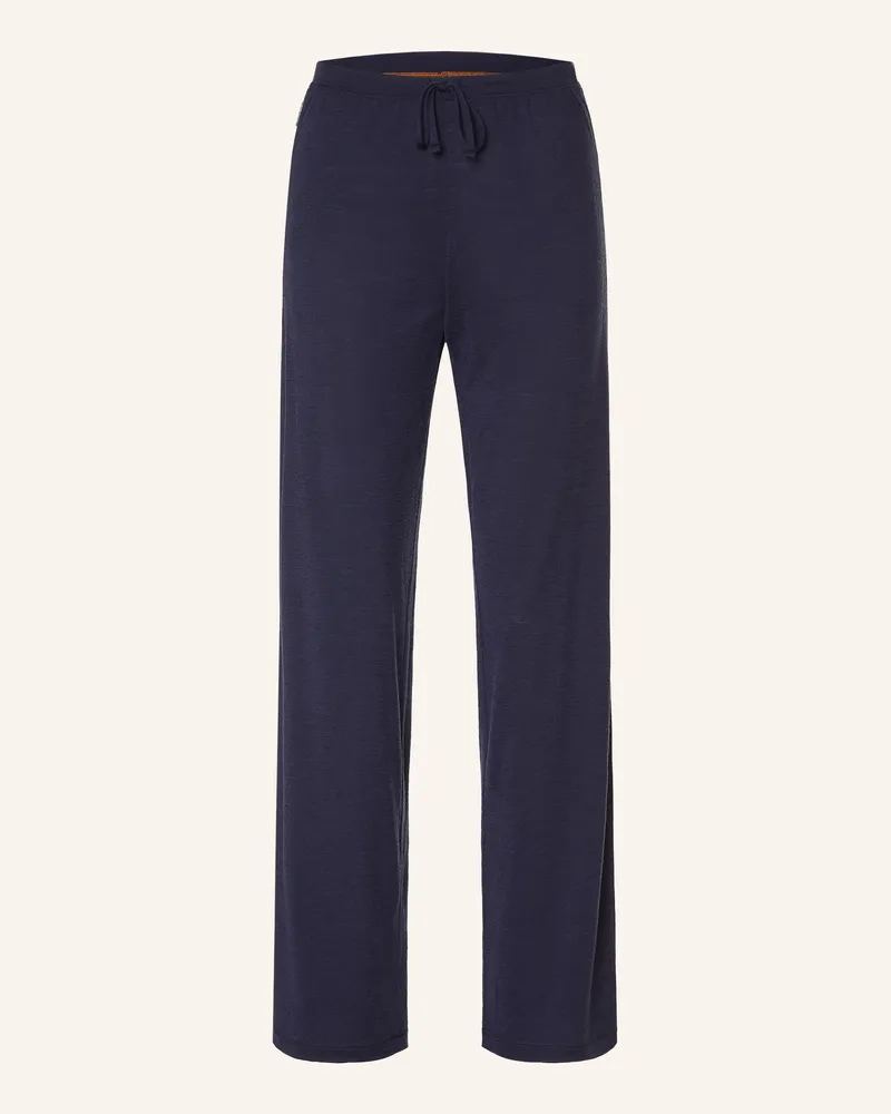 Icebreaker Jerseyhose 150 Lodge Aus Merinowolle blau Dunkelblau