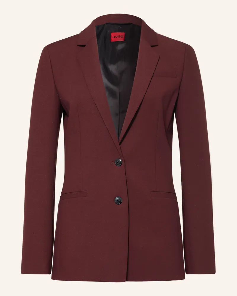 HUGO BOSS Blazer Aledona rot Dunkelrot
