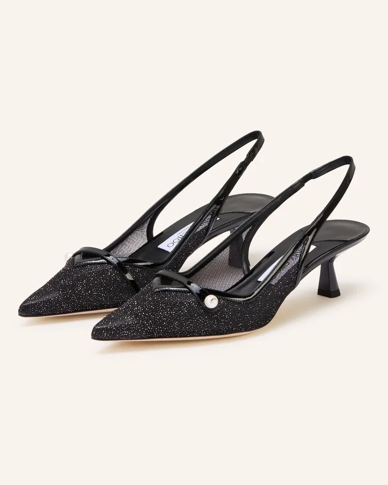 Jimmy Choo Slingpumps AMITA Schwarz